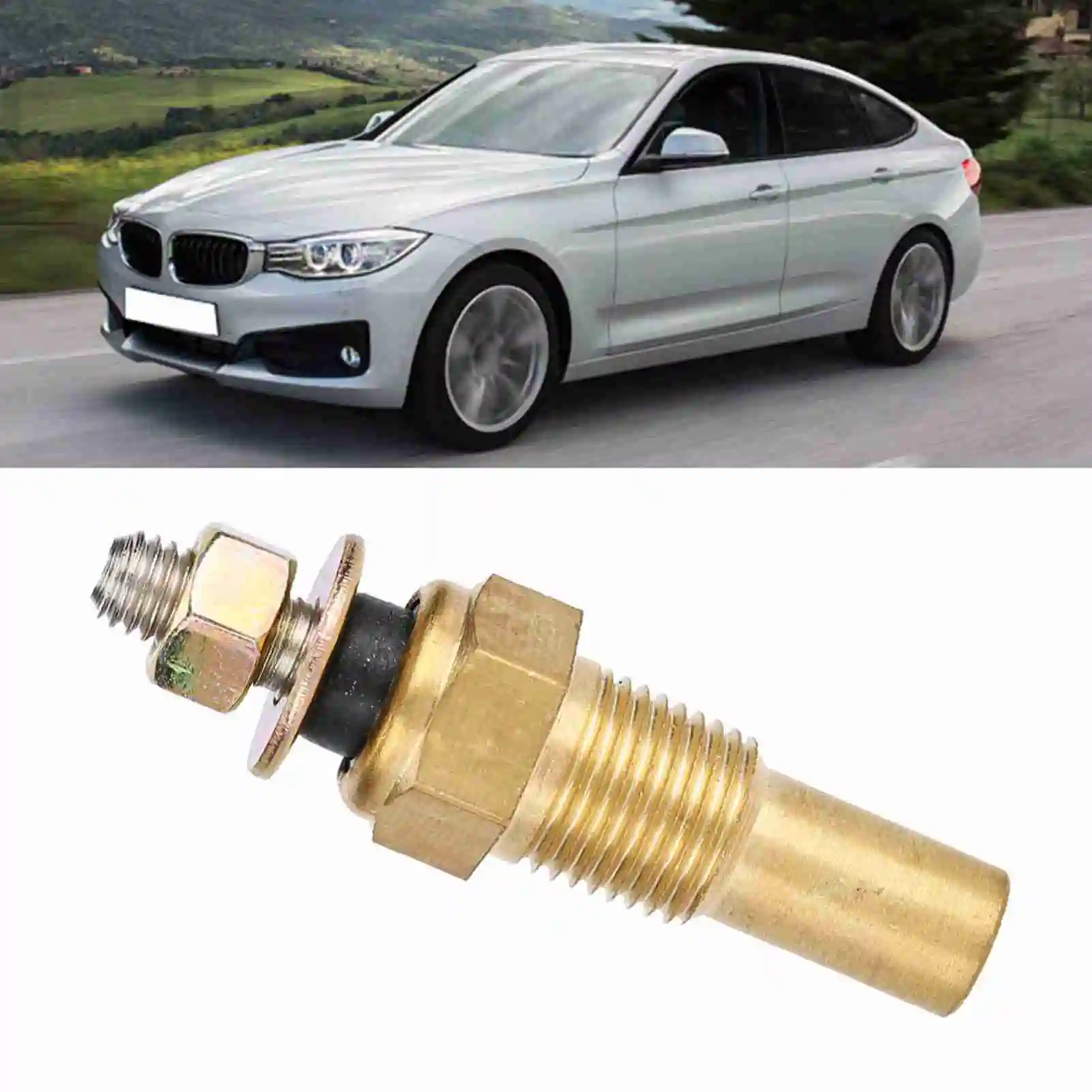 Temperatura de temperatura de agua/aceite 1/8 NPT transmisor emisor eléctrico Unidad de envío Sensor de temperatura nuevo