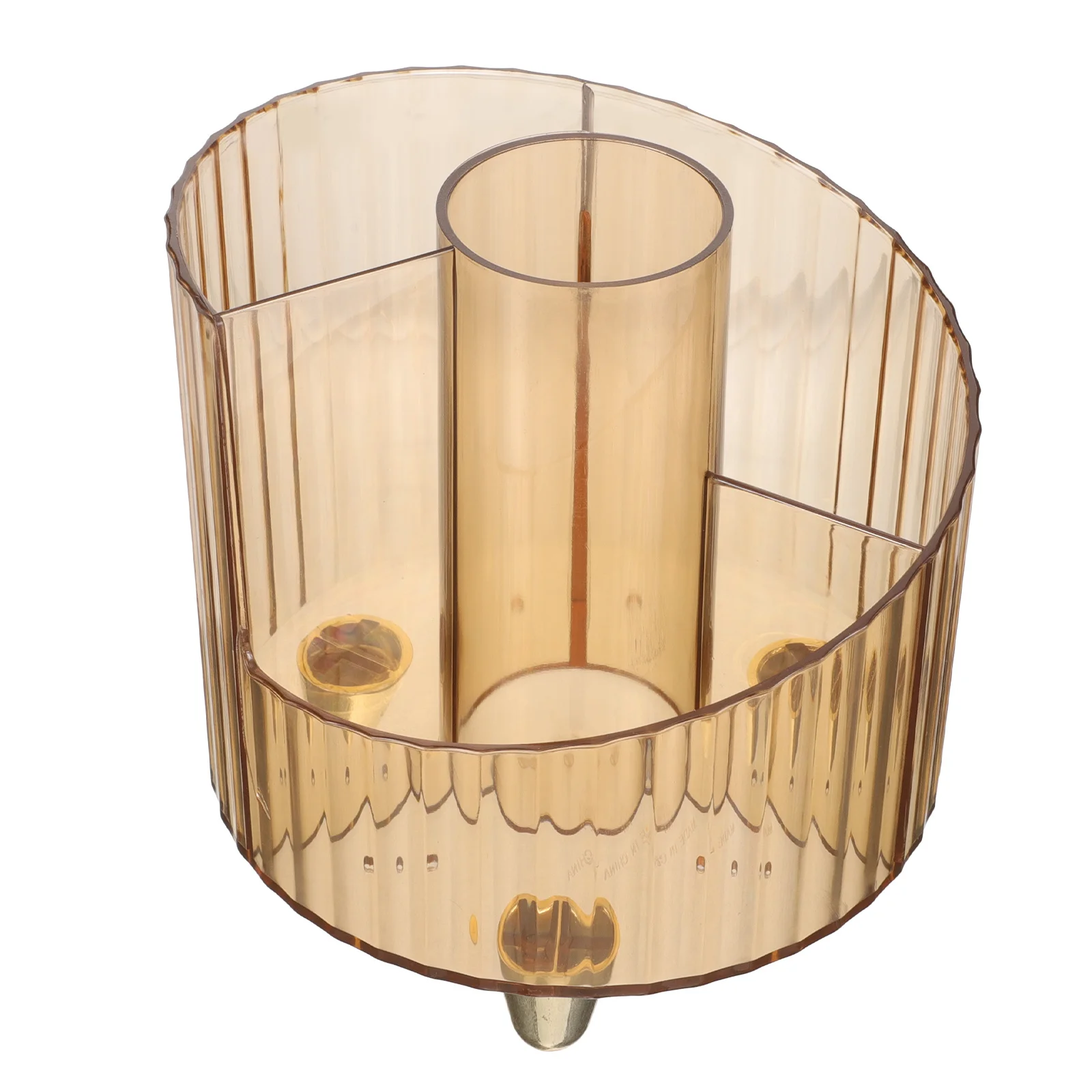 

Multifunctional Rotary Pen Holder Plastic Large Capacity Desktop Organizer Pencil Makeup Brush Storage Container