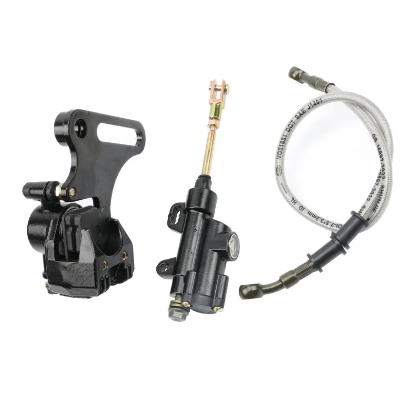 15MM Hydraulic Rear Disc Brake Caliper with Master Cylinder Motorcycle Fit 125cc -160cc Dirt Bike Motocross Accessories Refit