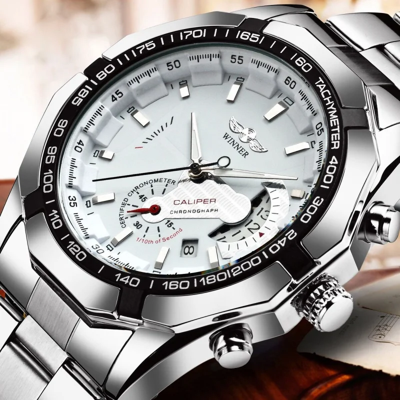 

Popular Men's Automatic Mechanical Luminous Fashion Business Men's Watch Mechanical Watch