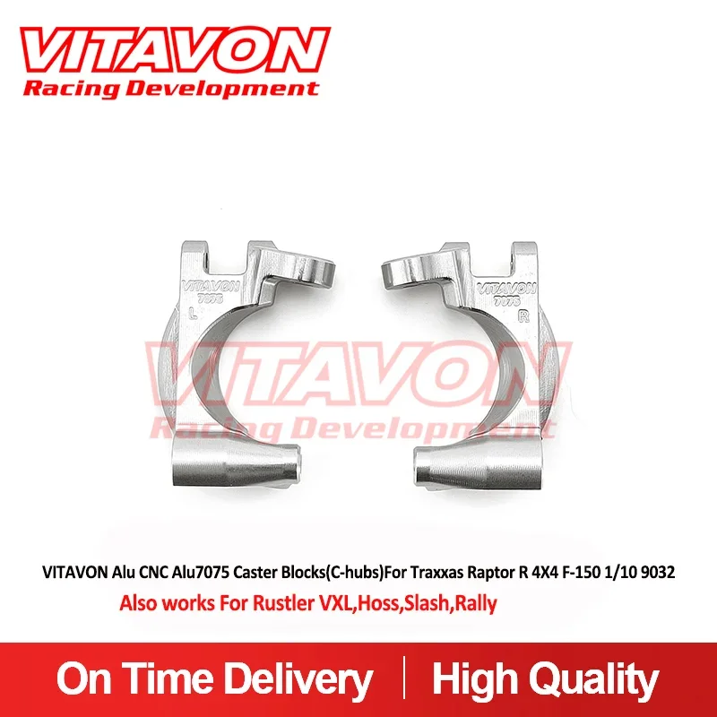 

VITAVON Alu CNC Alu7075 Caster Blocks(C-hubs)For Traxxas Raptor R 4X4 F-150 1/10 9032