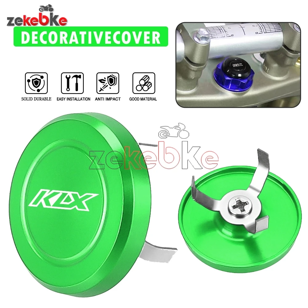 

Motocross Handlebar Decorative Screw Cover Cap Hole Plug For Kawasaki KLX150BF KLX150S KLX250 KLX KX 65 80 85 125 150 250 450R/F
