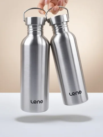 Stainless Steel Water Bottle 350-2000ml Big Mouth Single Wall Drinking Bottle Sports Bottle Flasks with All Steel Lid