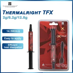 Thermalright TFX 2g 6.2g 12.8g Thermal Silicone Grease Conductivity 14.3W/mk For GPU CPU Cooler Composite Thermal Paste