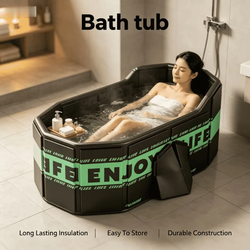 Adult Portable Foldable Ice Bath Tub Cold Therapy Recovery Soak Bathtub Spa Workout Relaxation Banheira Bebe Baignoire Banheira