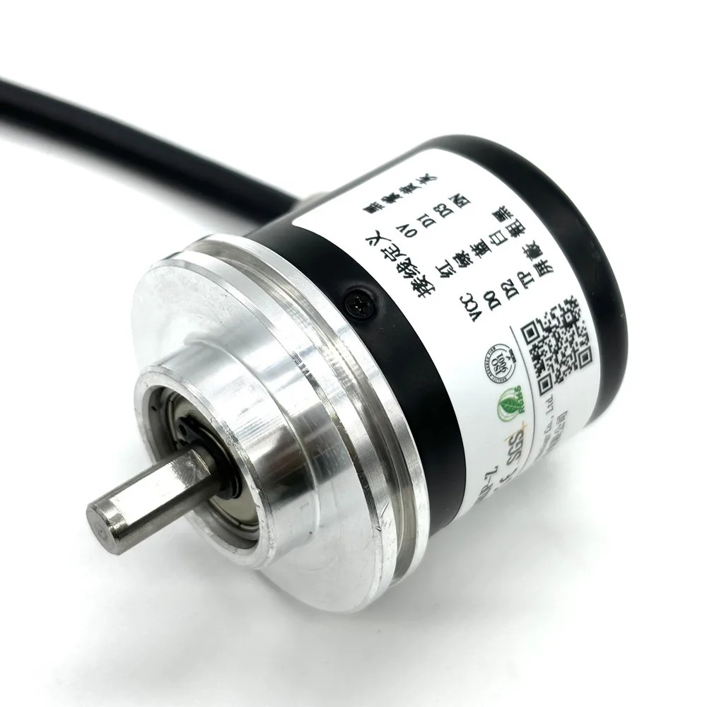 42*42mm Size Rotary Encoder ADK-E42L6-T12B3RUP-Z IP54 5000rpm 12bit 6mm Shaft 24V