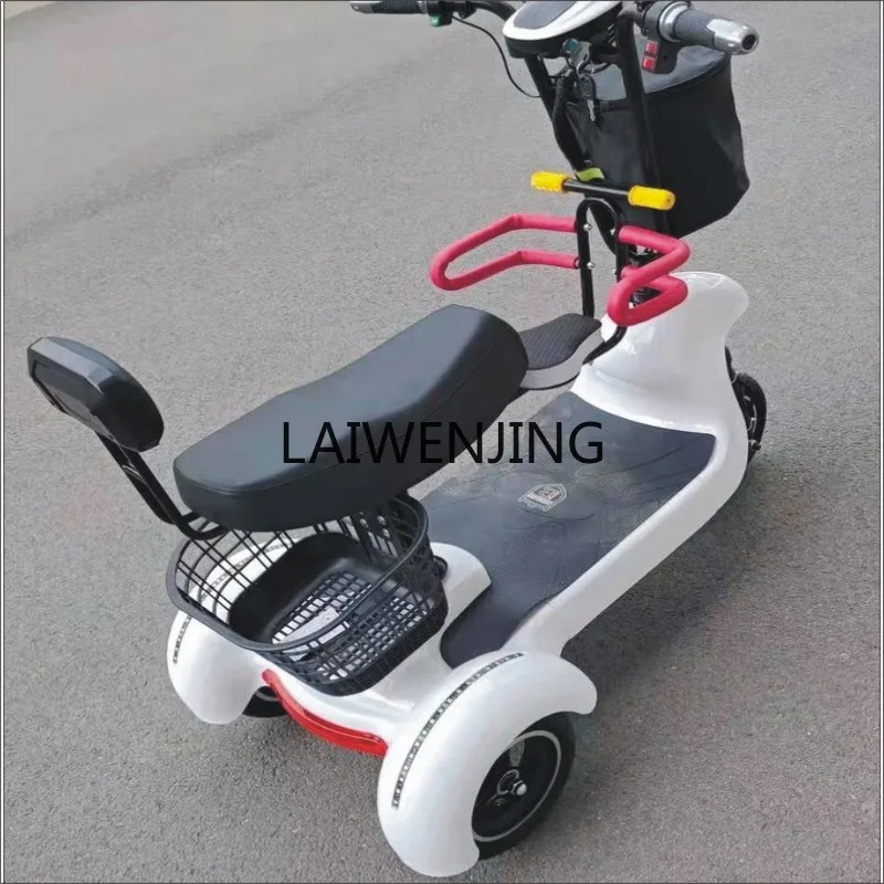 

HLZ household small and lightweight electric tricycle adult women elderly transportation battery car