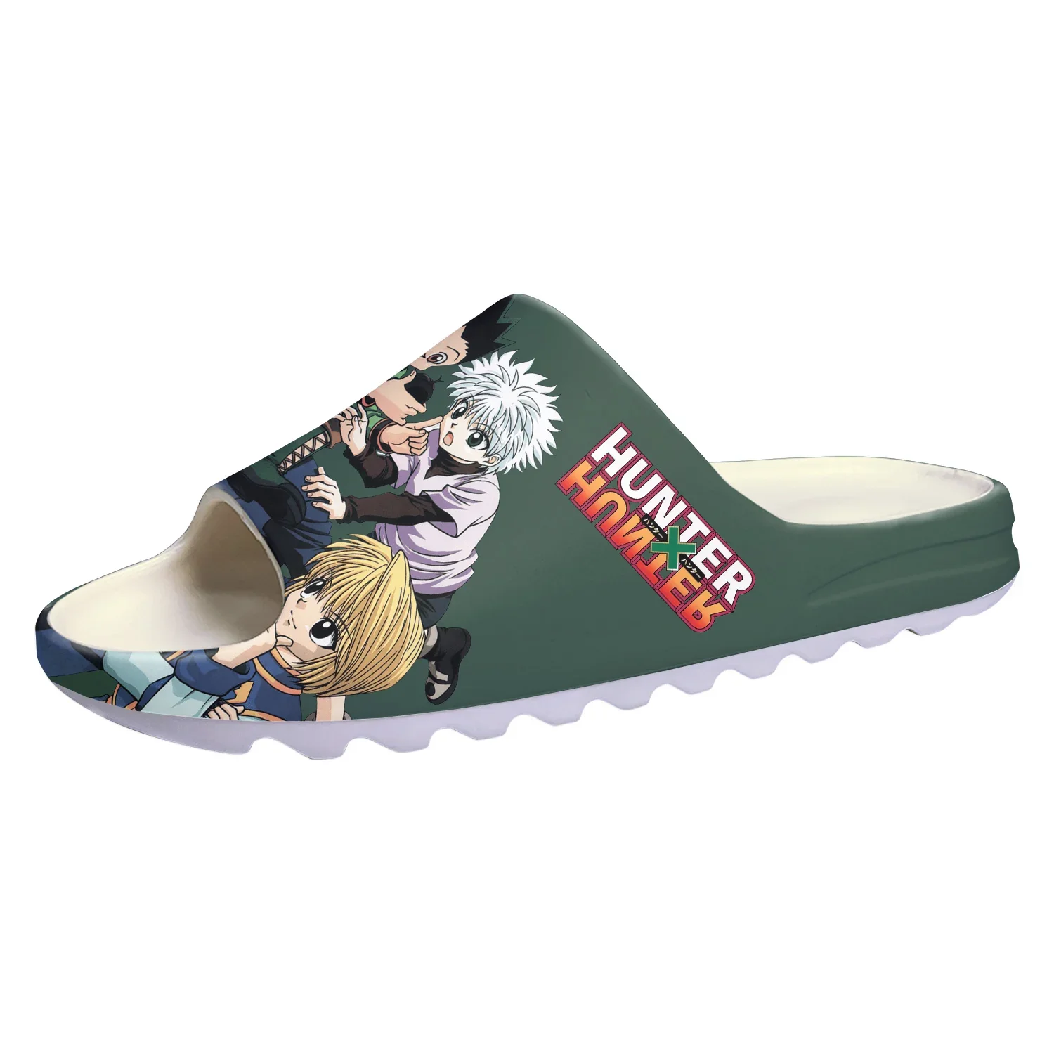 

Hunter x Hunter Soft Sole Sllipers Men Women Teenager Home Clogs Anime Cartoon Step In Water Shoe On Shit Customize Sandals