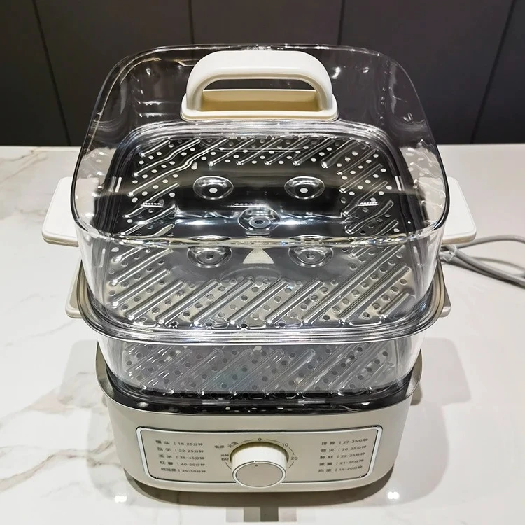 multi-functional household double-layer stainless steel electric hot pot
