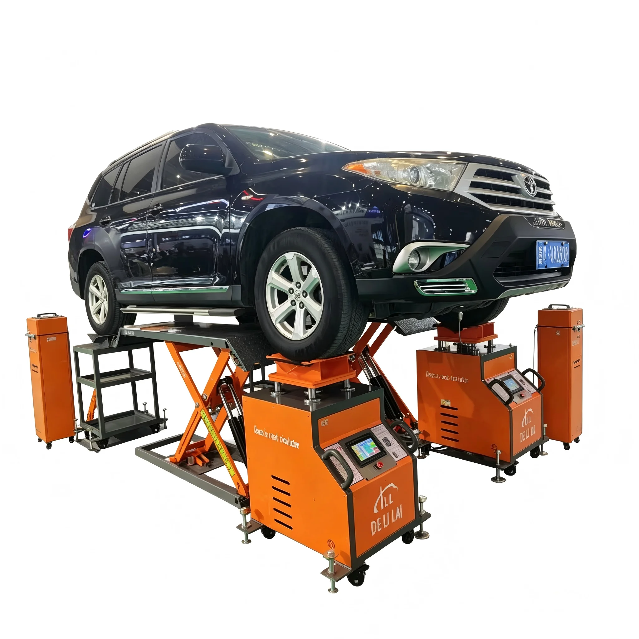 OEM Custom Vehicle Chassis Road Simulator Suspension Shock Absorber Test Machine For Global Garage Distributors CE Certified