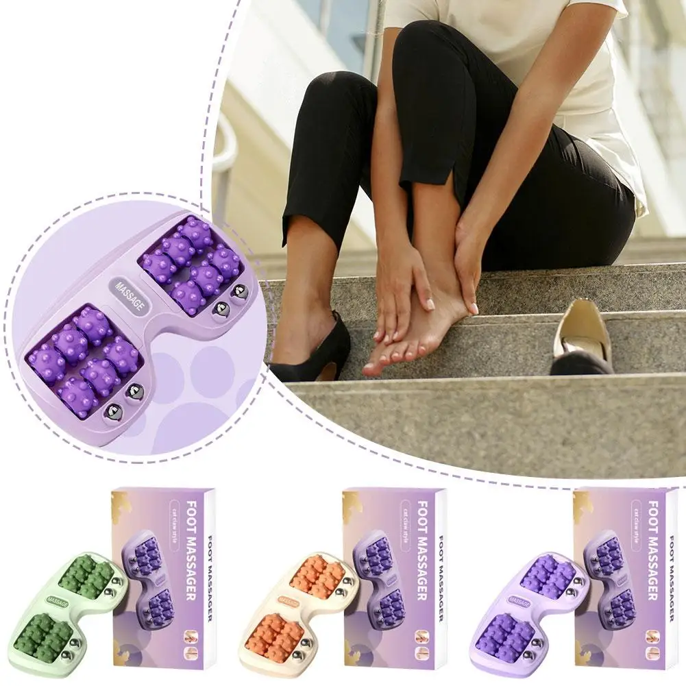 

NEW Cat Paw Foot Roller Massager Foot Massage Magnetic Bead Roller Multi-Point Foot Massage Foot Therapy Rubbing Foot Massager