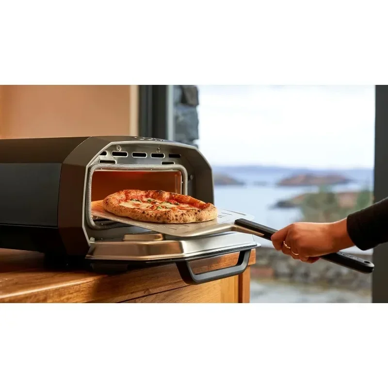 Horno eléctrico para Pizza, cocina, tostador interior y exterior, encimera, horno portátil, cocinar