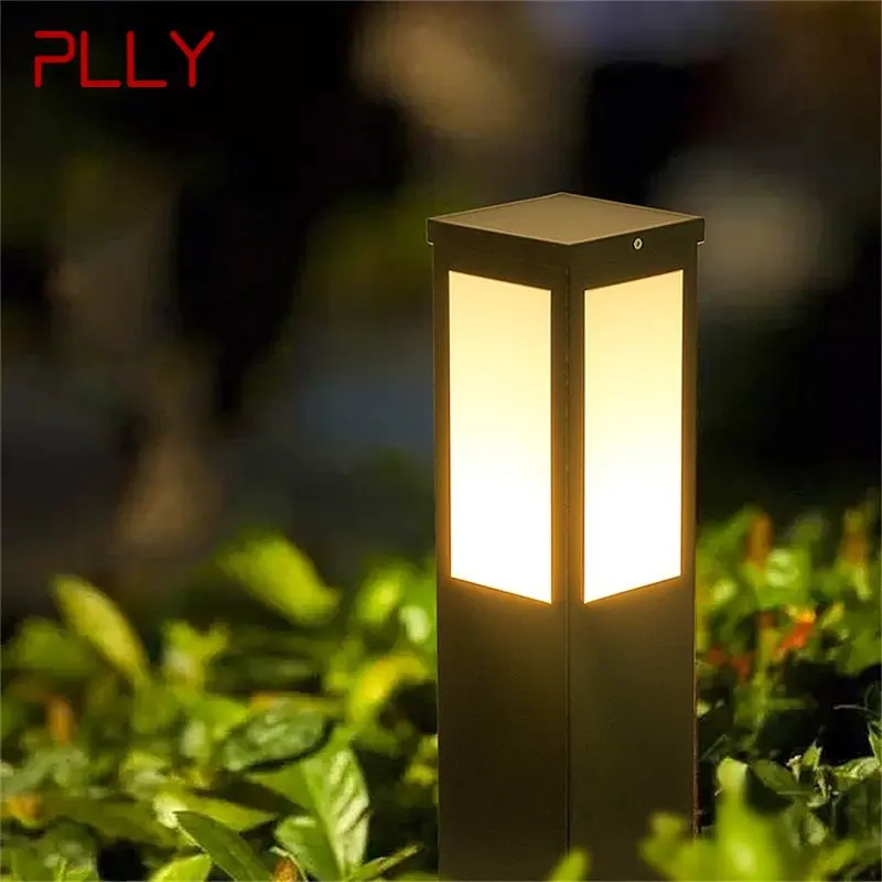 

·PLLY Solar Lawn Light Outdoor LED Waterproof Modern Garden Lamp Home Decorative For Villa Duplex Park