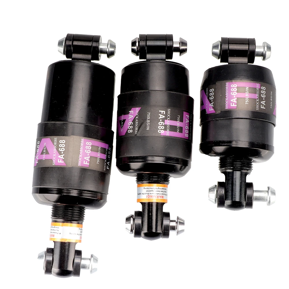 Mountain Bike Air Shock Absorbers 100mm/125mm/150mm Folding Bike Spring MTB Bicycle Suspension Rear Shock Absorber