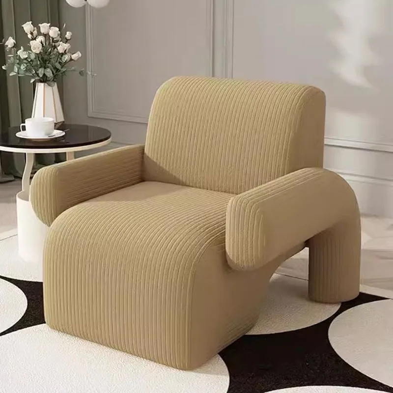 

Trendy Small Sofa Lazy Couch Trendy Lounge Minimalism Sofa Floor Advanced Sense Balcony Camas Y Muebles Lounge Suite Furniture