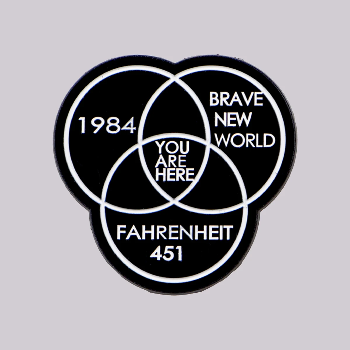 1984 Science-Fiction-Literatur Enthusiasten Emaille-Anstecknadel Brosche Reversnadel Abzeichen Kleidung Accessoires Modeschmuck Geschenke