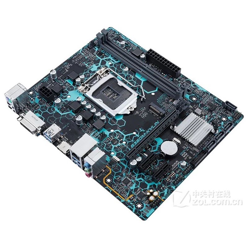 For Intel B360 B360M-KYLIN motherboard Used original 1151 LGA1151 DDR4 32GB M.2 SATA3 Desktop Mainboard