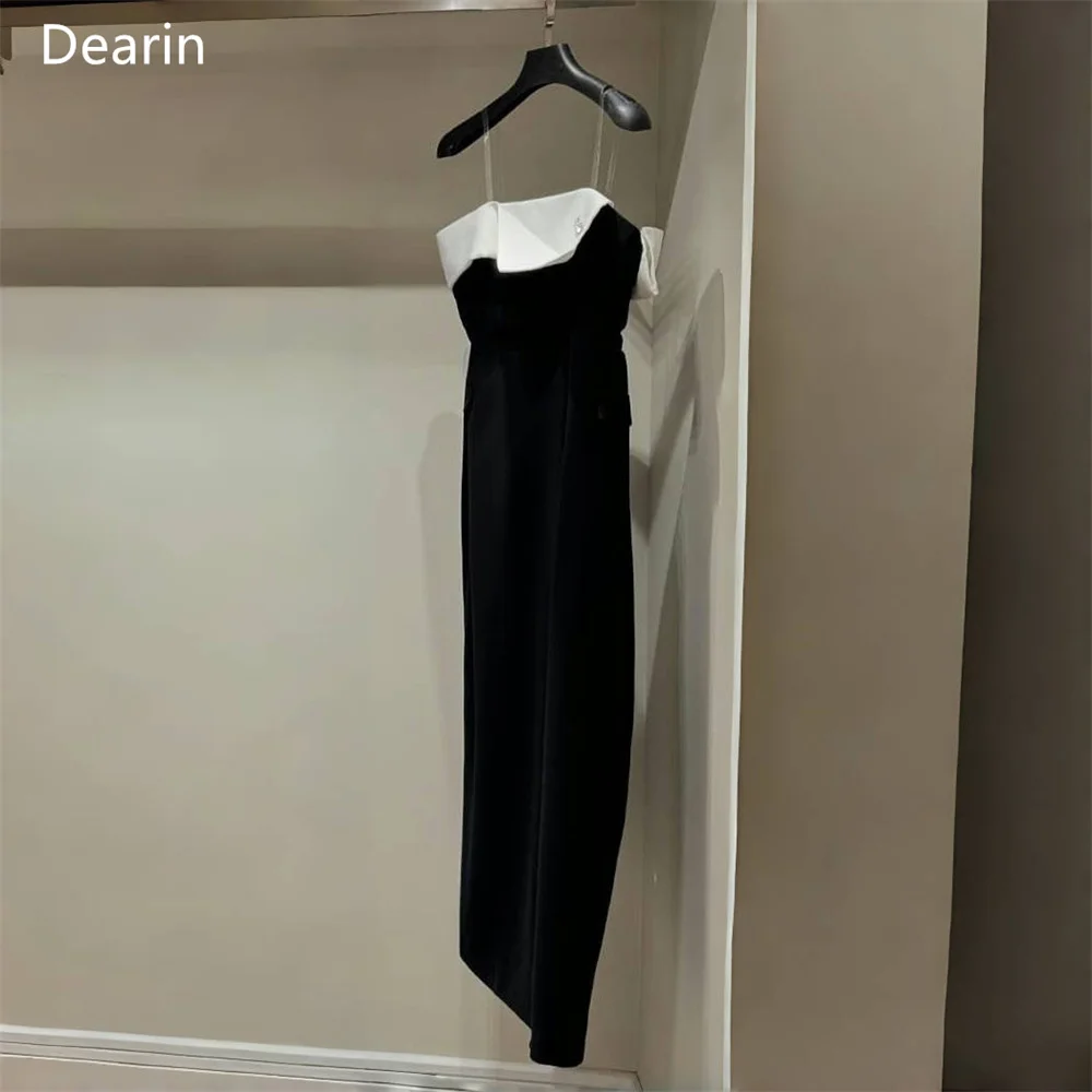 Customized Prom Gown Evening Formal Dress Dearin Strapless A-line Ankle Length Skirts Bead Bespoke Occasion Dresses Women Party