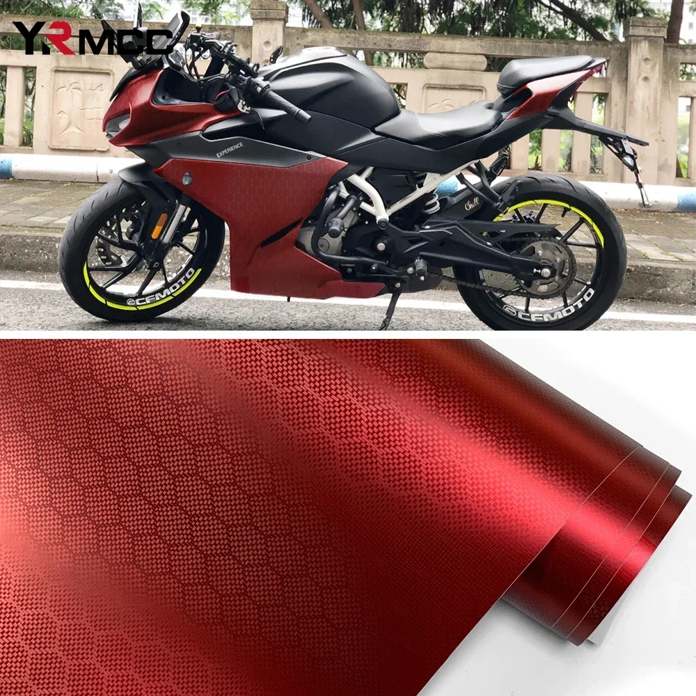 Vinyl Wrapping for Motorcycles Matte Bubble-free DIY Creative Stickers Carbon Fiber Car Interior and Exterior Anti-scratch Tools