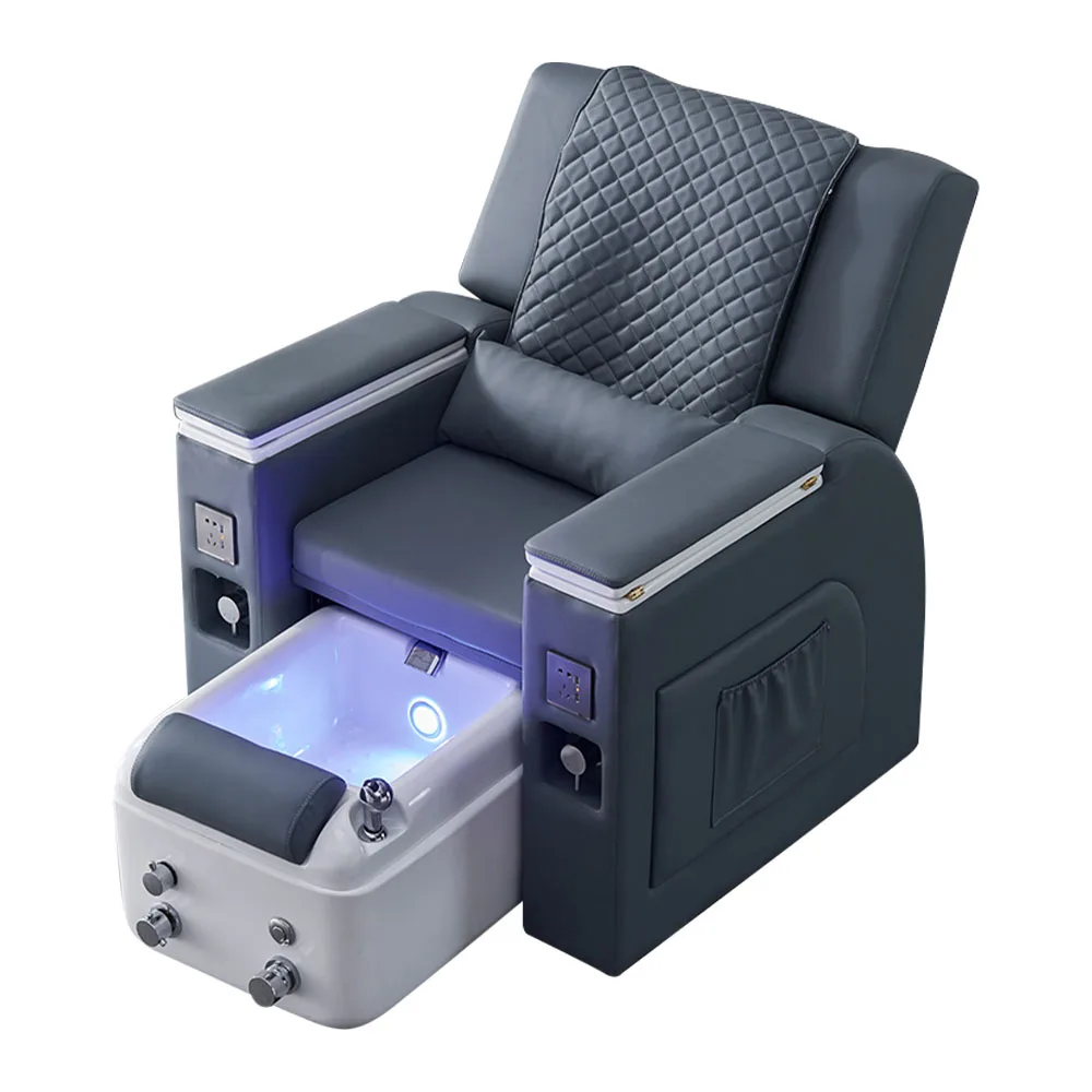 Modern Nail Salon Reclining Foot Spa Massage Pedicure Chair Luxury Pedicure Chair Massage Pedicure Chair