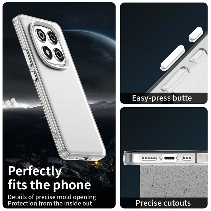 For Poco X7 Case Cover Xiaomi Poco X7 PocoX7 Capas Phone Bumper Back Armor Transparent Frosted Matte Clear Fundas Xiaomi Poco X7