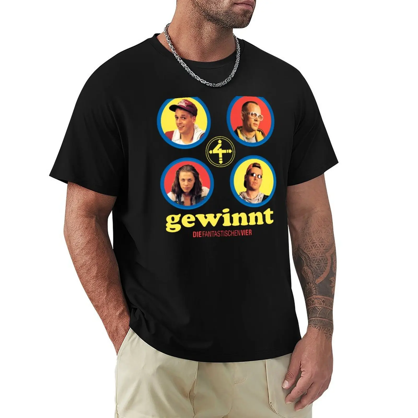 DIE FANTASTISCHEN VIER BAND T-Shirt t shirt for man T-Shirt