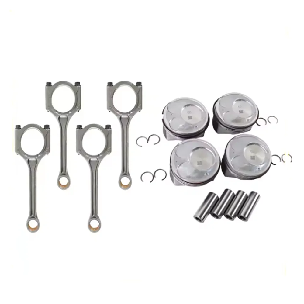 

Комплект шатунов, поршней и колец для Hyundai Kia Soul Elantra Sonata Forte Forte5 Koup 2014-18 G4NC G4NA, детали двигателя автомобиля