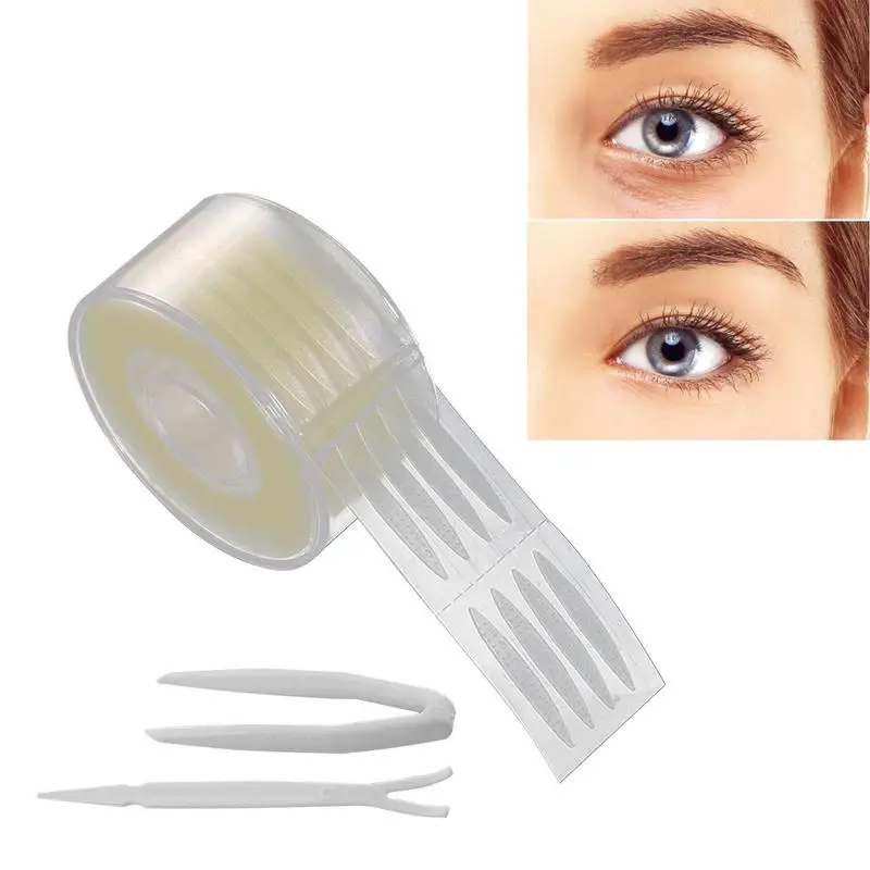 Double Eyelid Tape Double Eyelid Tape Invisible Droopy Eyelid Lifter Strips Texture Bionic Design Fiber Design For Makeup