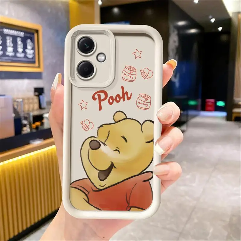 디즈니 레드미 휴대폰 케이스, Winnie The Pooh Lotso, 레드미 노트 12 13 5G 10 프로 케이스, 11 10 12S 13 프로 4G 11S 12 프로 플러스, 11 프로 커버