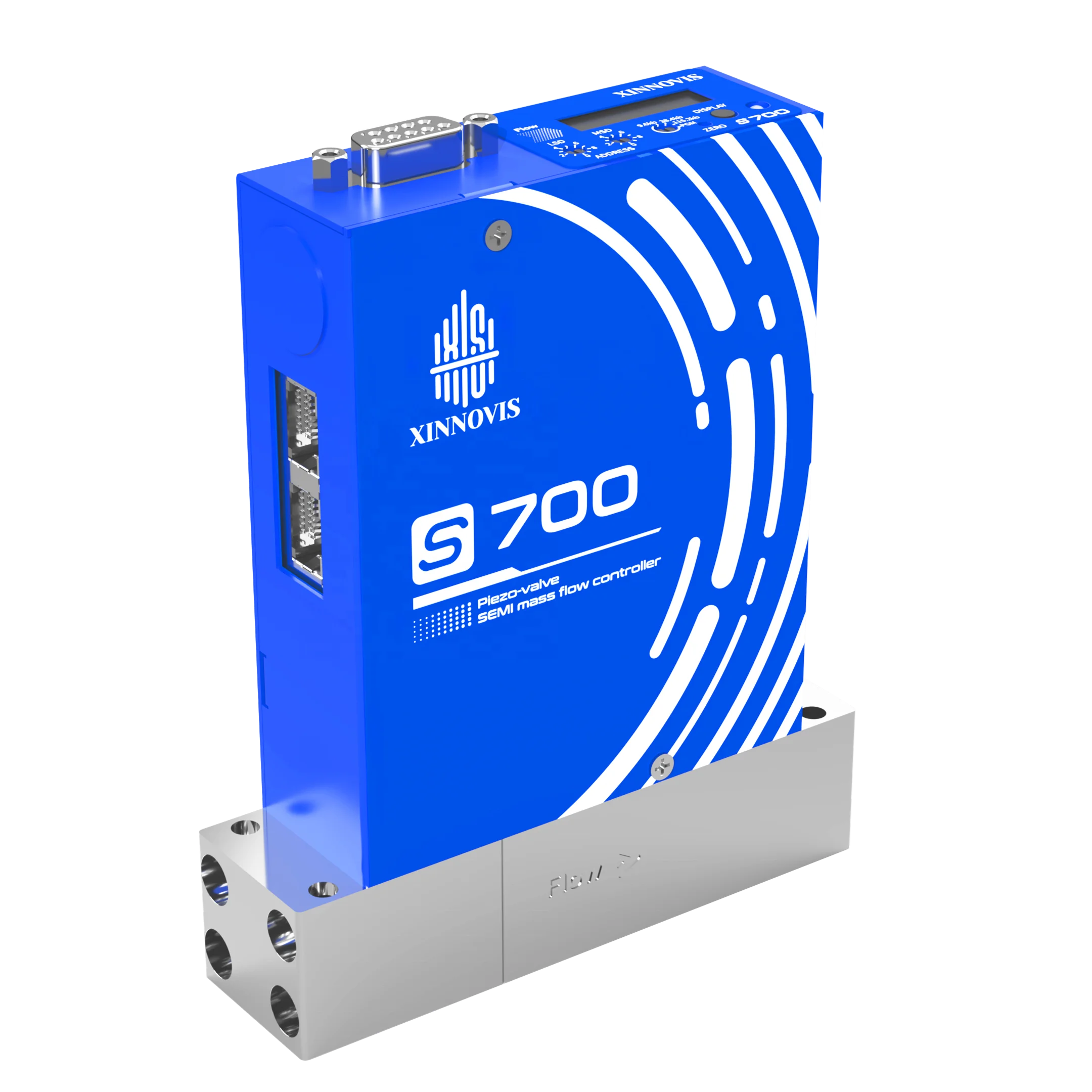 XINNOVIS MFC S700 Digital Gas Mass Flow Controller SUS316Lvv Semiconductor for Air Etch ALD CVD OEM