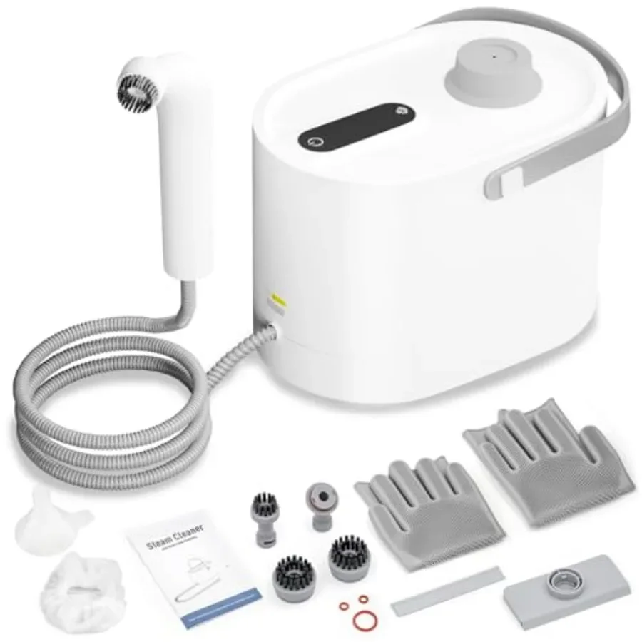 

Пароочиститель AllinOne без химикатов для комплексных домашних решения для глубокой очистки: идеально подходит для пола, плитки, затирки окон, кухни