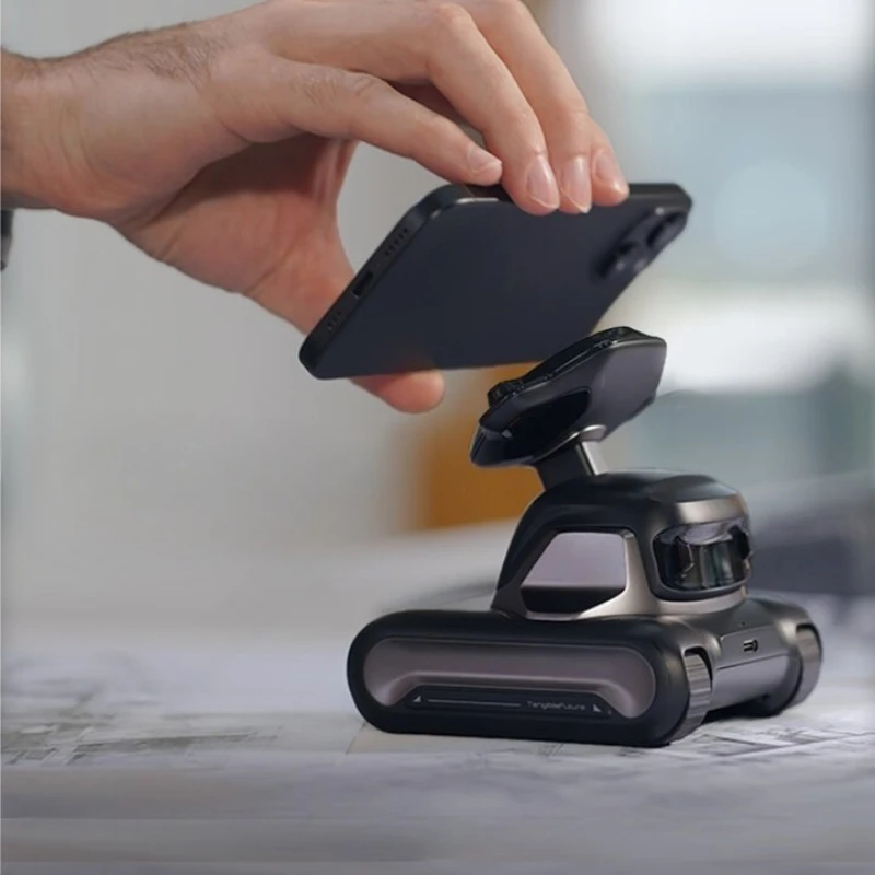 

Mobile phone robot wireless charging, children's toy desktop robot