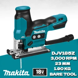 Makita DJV185 Jig Saw Cordless Brushless Compact Handle Jig Saw Speed Adjustable Multi-Function Woodworking Cutting Machine