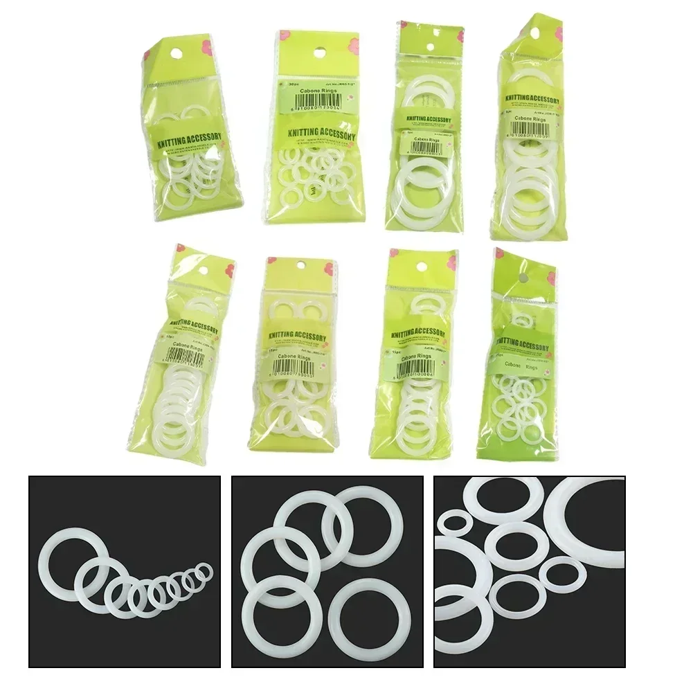 1 Pack Round Knitting Marker Marking Circle Ring Crochet Stitching Sewing Plastic Hook DIY Crafts Accessories