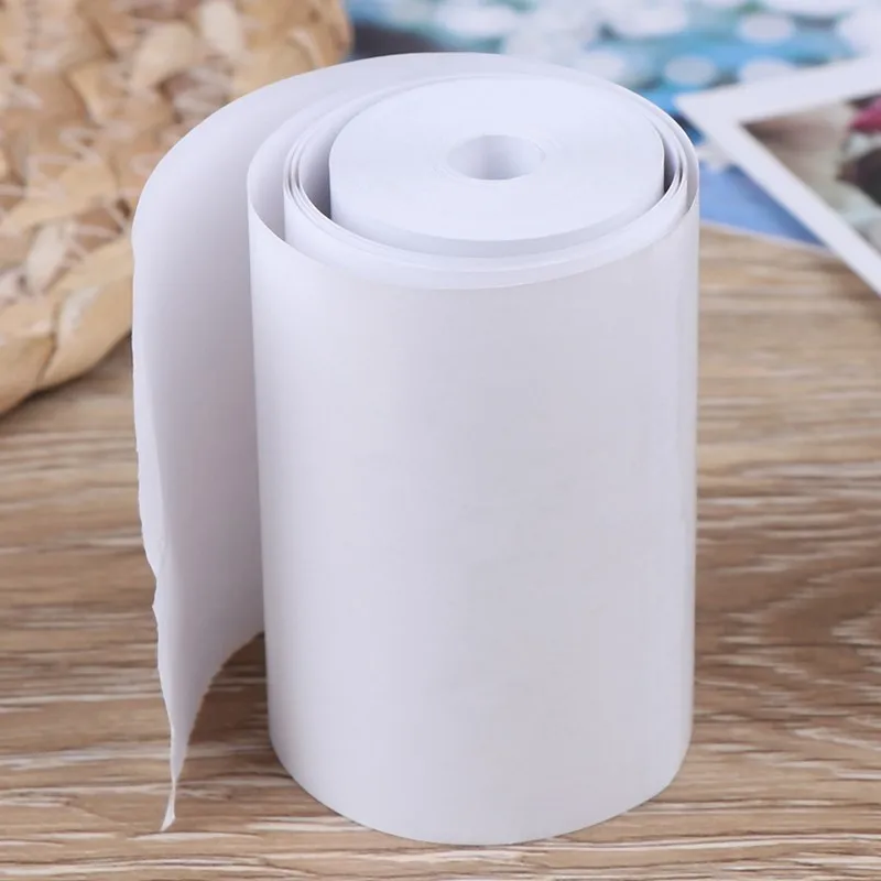 1 Roll 57*30mm Thermal Paper Color White for Children Camera Instant Printer Kids Camera Printing Paper Replacement Accessories