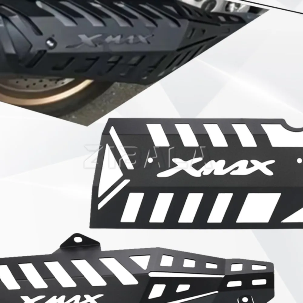 Motorcycle FOR YAMAHA XMAX 300 250 X-MAX XMAX250 2017-2024 Exhaust Pipe Heat Shield Guard Protector Cover XMAX300 2025 2026 2027