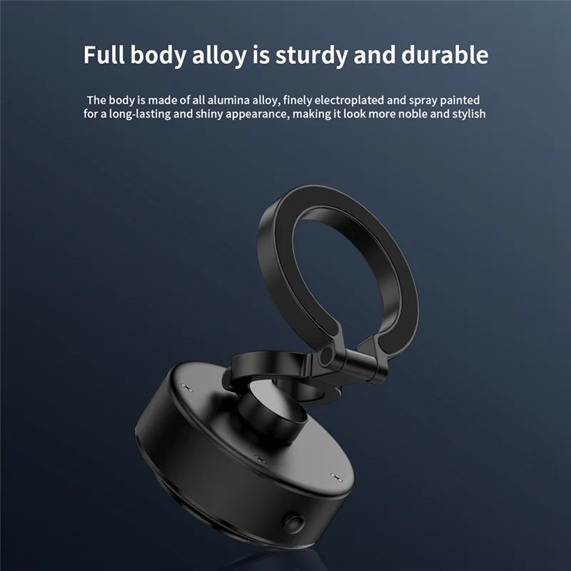 ABKI-Supporto per auto intelligente Supporto magnetico per telefono cellulare Staffa di adsorbimento universale Supporto stabile per adsorbimento del vuoto