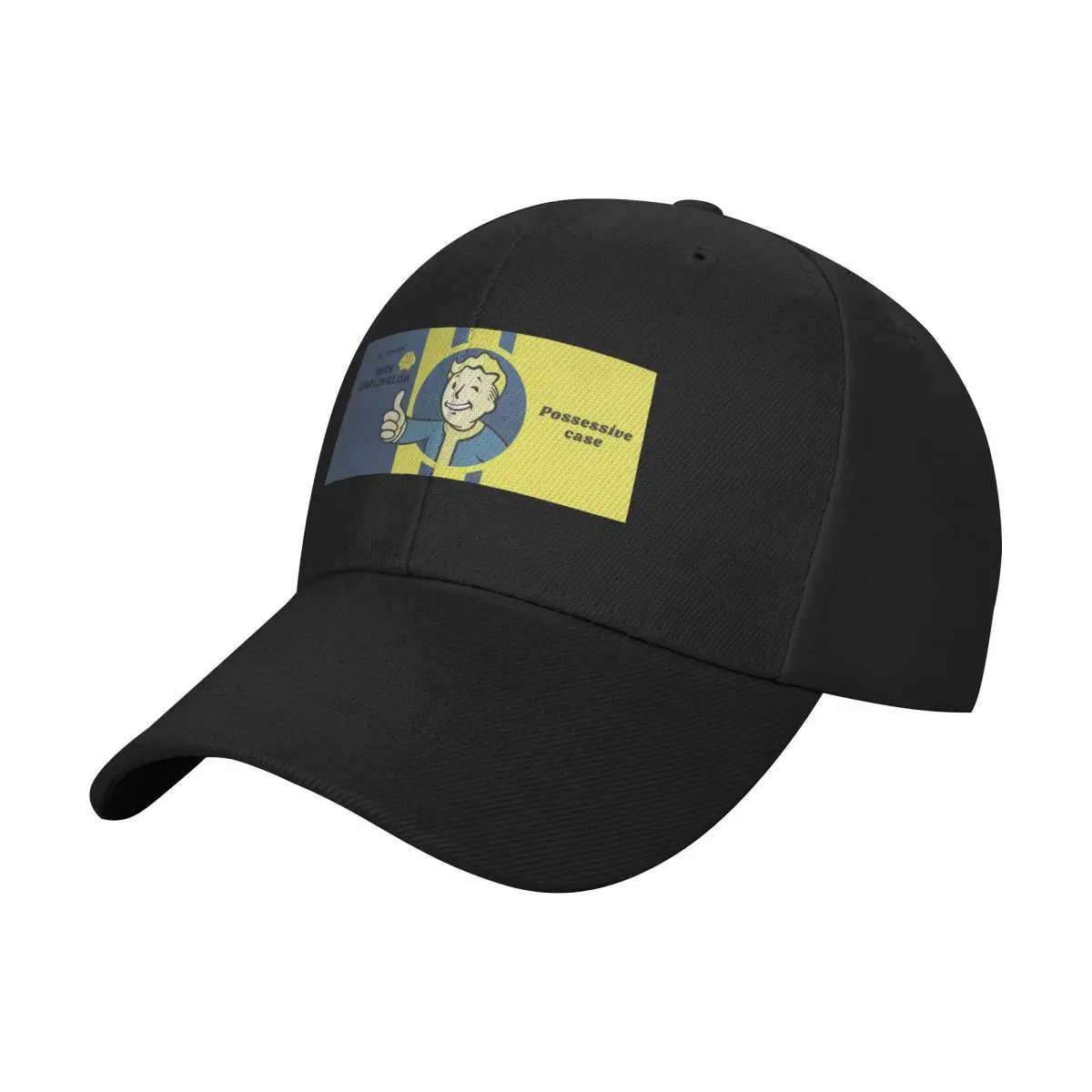 VAULT-TEC Prepare For The Future Possessive Case Baseball Cap Hat Leisure Adjustable Visor Sun Hat