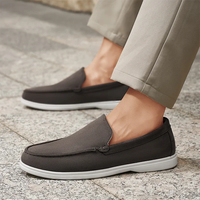 Summer Mens Loafers… - image