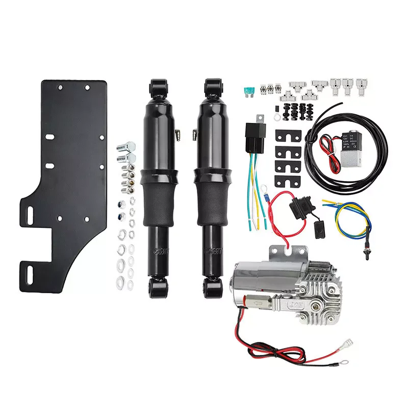

Motorcycle Rear Air Ride Suspension For Harley Touring Road King Street Glide Electra Glide 1994-2024