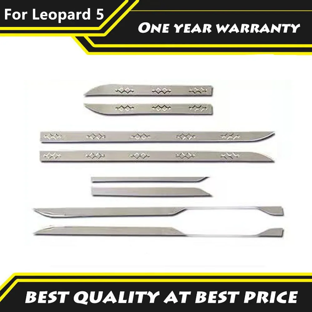 

Fit For BYD Formula Leopard 5 2024 2025 Car Body Decorative Strip Door Edge Decoration Anti-collision Stainless Steel