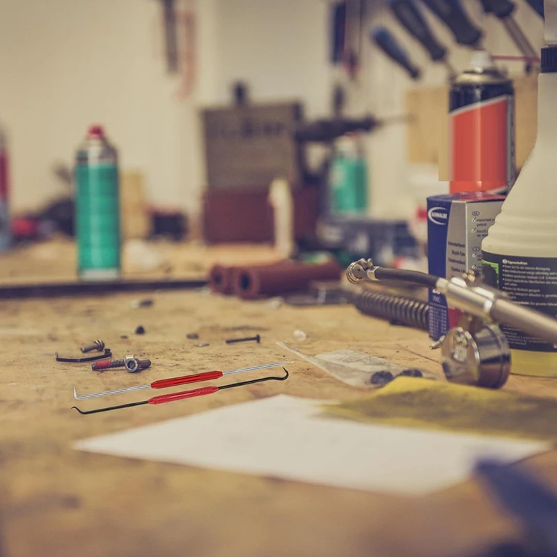 ホットダブルヘッド落書き、Oリングシールプーラーフック落書きマーキングツール、メカニック、技術者、または職人用