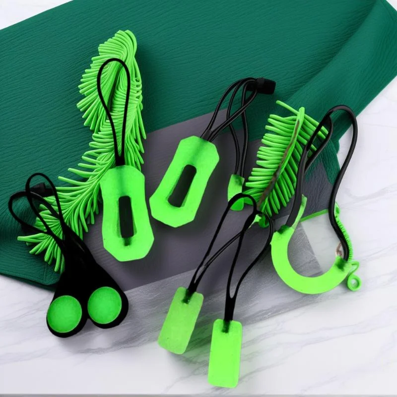 10-Pack Anti-lost Luminous Zipper Heads, Glow-in-the-dark Zipper Pull Ropes for Jackets, Backpacks Repairing