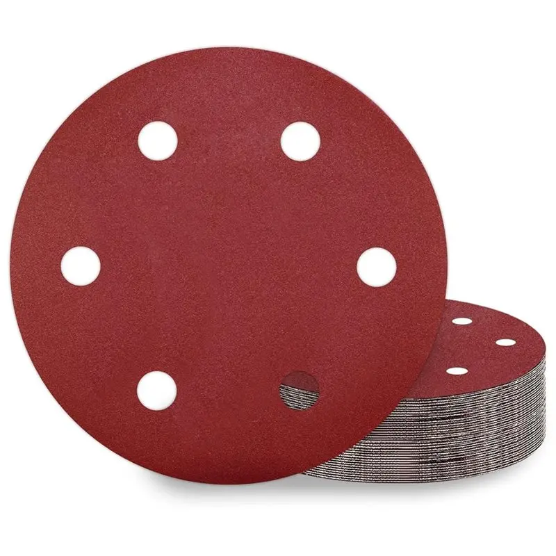 

Wall Sander Sandpaper 6 Hole 220Mm Woodworking Metal Grinding Disc Abrasive Polishing Tool Sanding Discs(240 Grit, 30Pcs)
