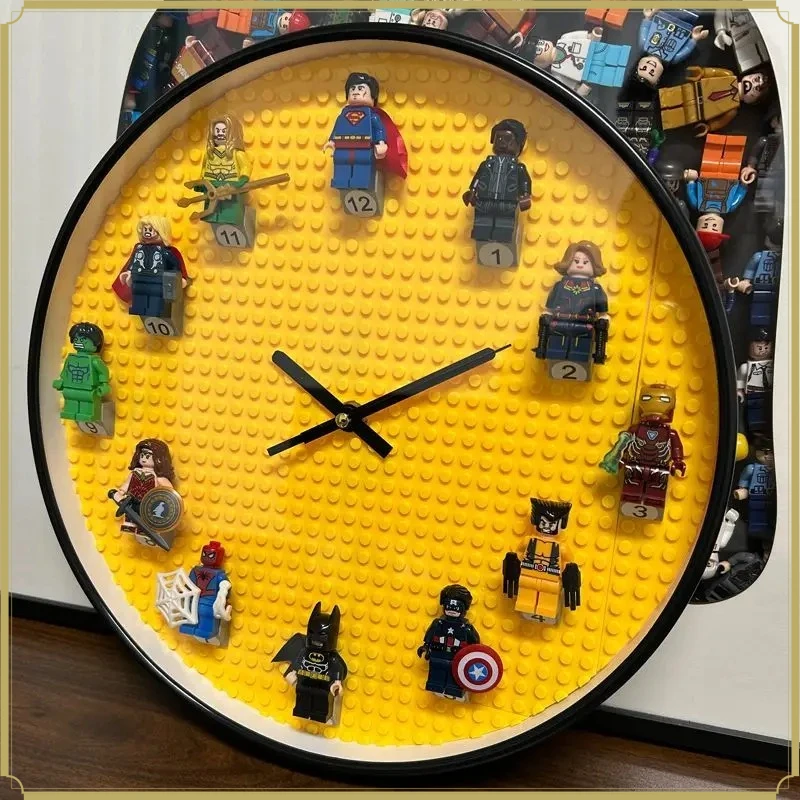 

Round Cute Wall Watch Clock Design Decoration Modern Classic Wall Watch Clock Bedroom Plastic Reloj Digital De Pared Home Decor