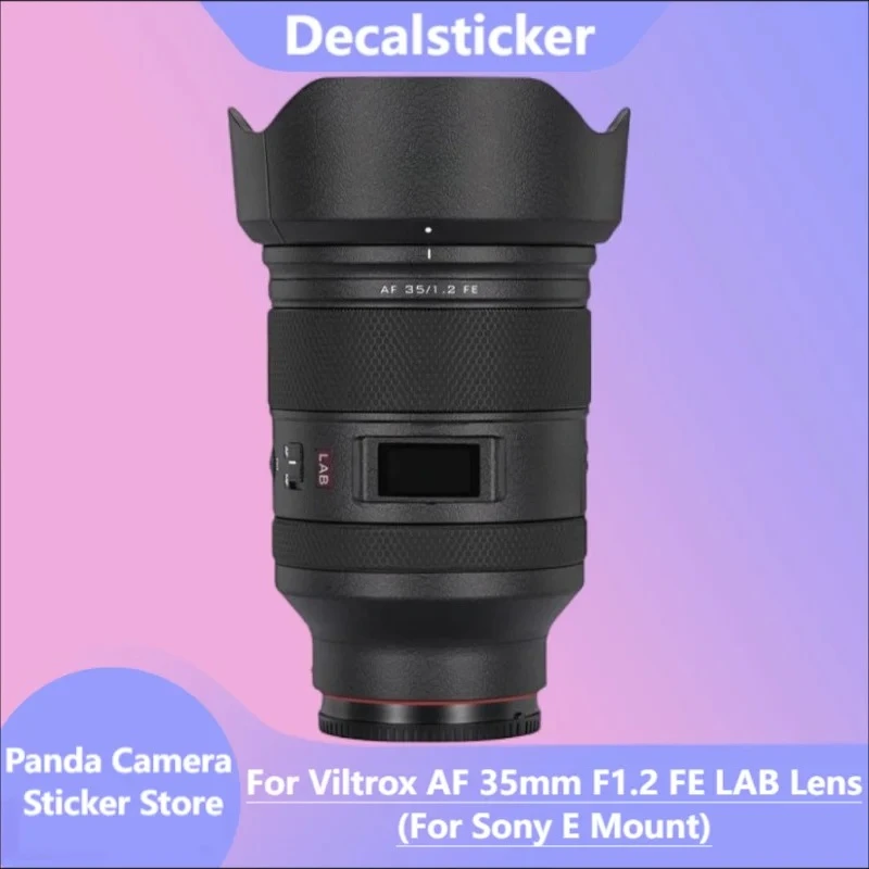 

Наклейка-наклейка для Viltrox AF 35 мм F1.2 LAB FE с креплением для объектива Viltrox AF35 F1.2 Обёрточная крышка 35 f1.2 Защитная наклейка