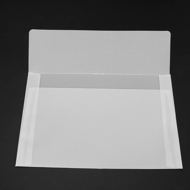 100Pcs/Lot Blank Translucent Vellum Envelopes Diy Multifunction Gift Card Envelope