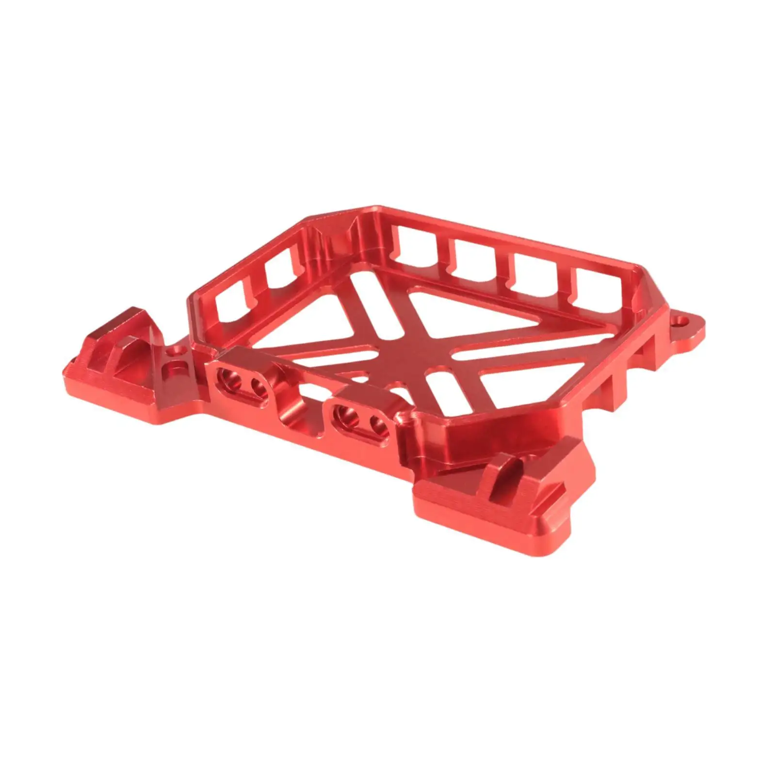 Acessórios de decoração de rack de teto de carro rc, liga de alumínio, peças de modificação de carro rc resistentes, modelo de veículo, acessório para h12y +