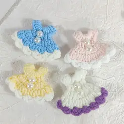 New Cute Cotton Doll Accessories Cute Knitted Dress Fashion Skirt Decoration for 10cm Cotton Doll/for EXO Idol Dolls