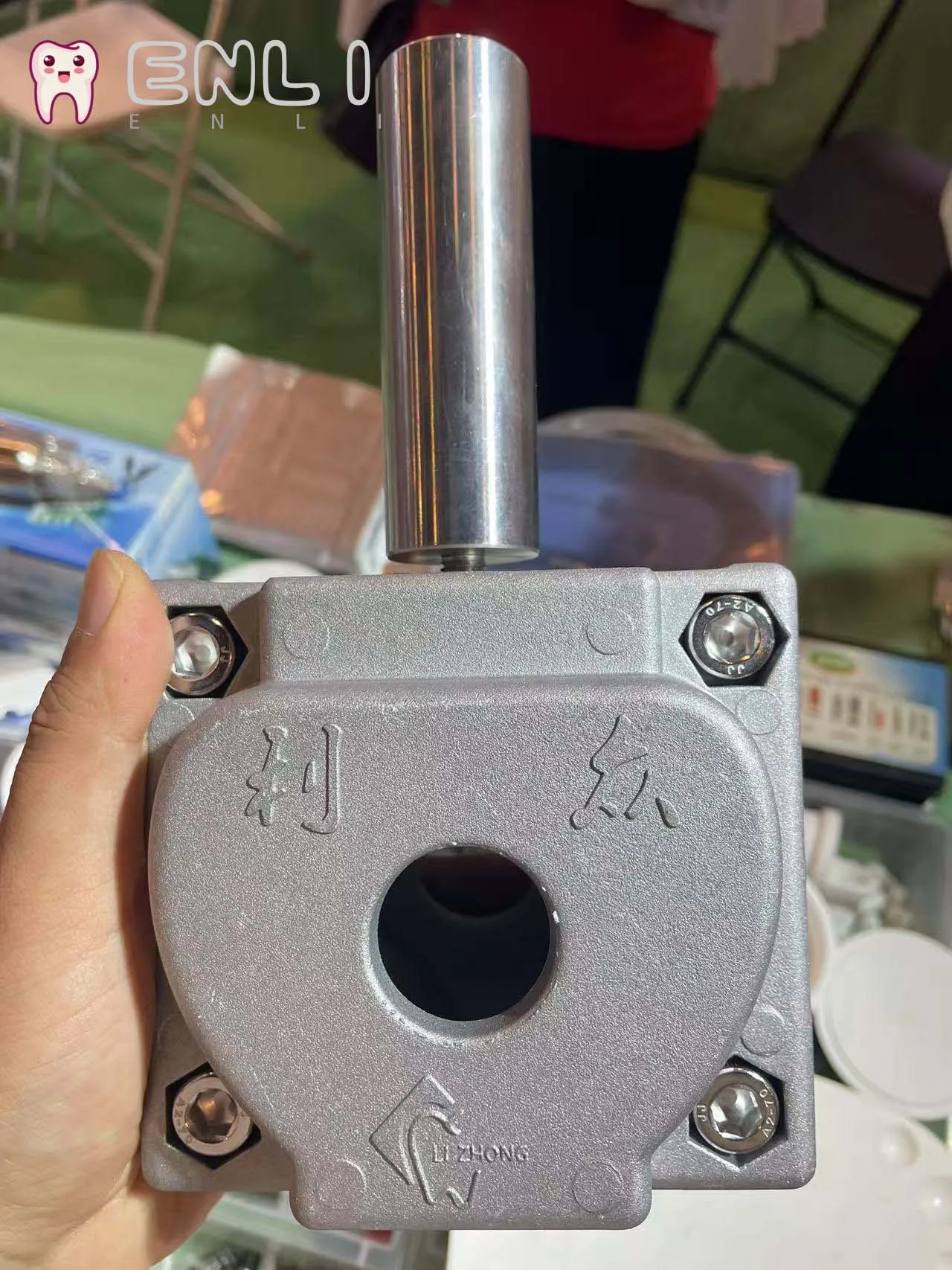 Removable flexible partial metal cast aluminium vials for denture processing in dental laboratories Injection moulding machine